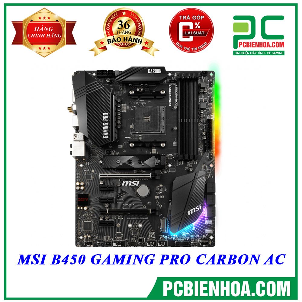MSI B450 GAMING PRO CARBON AC