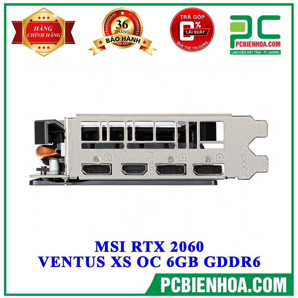 VGA MSI RTX 2060 VENTUS XS OC 6GB GDDR6