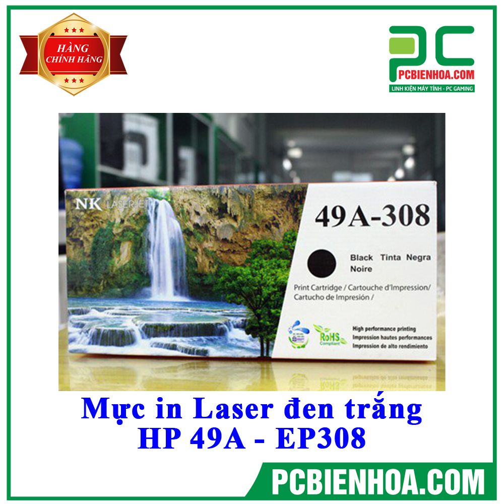 Mực in Laser đen trắng HP 49A - EP308