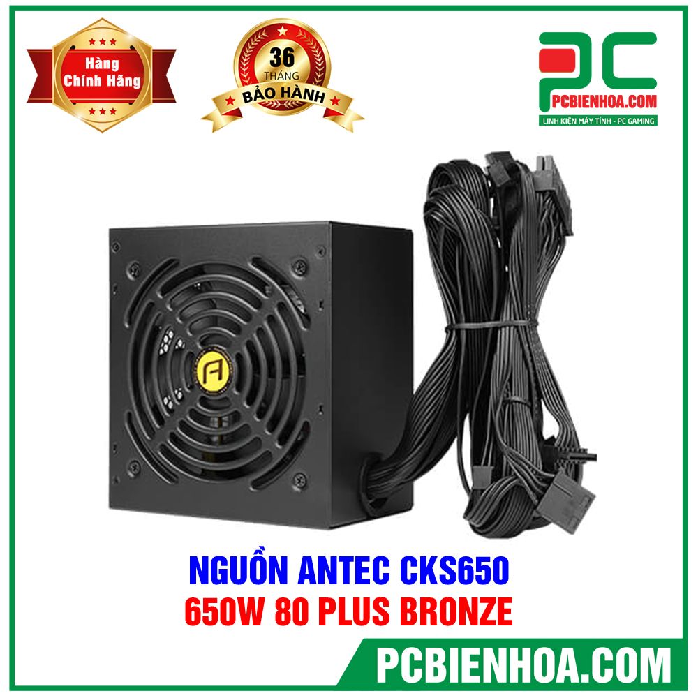 NGUỒN ANTEC CSK650 - 650W 80PLUS BRONZE