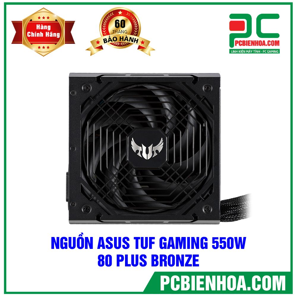 NGUỒN ASUS TUF GAMING 550W 80 PLUS BRONZE (TUF-GAMING-550B)