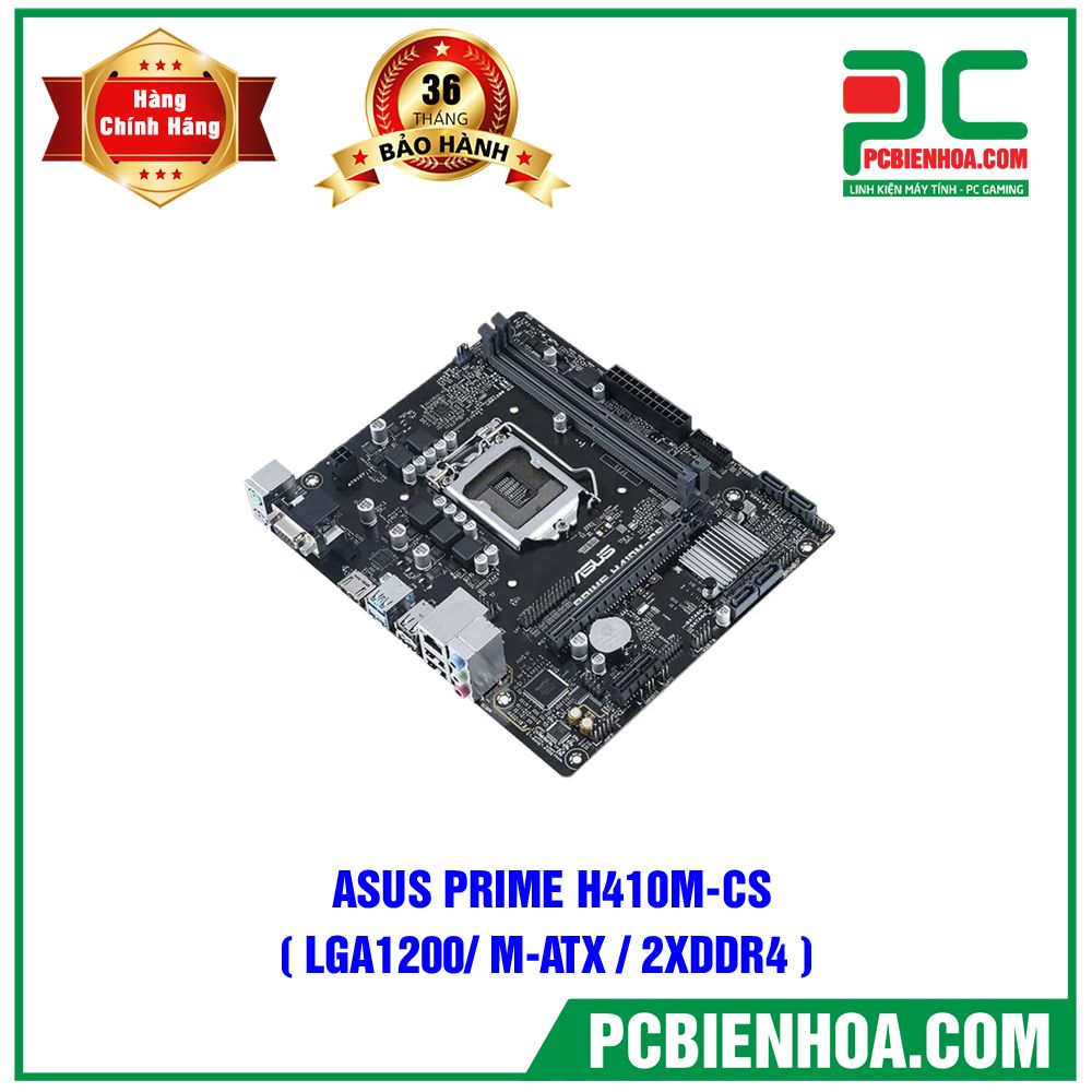 Main ASUS PRIME H410M-CS ( LGA1200/ M-ATX / 2XDDR4 )