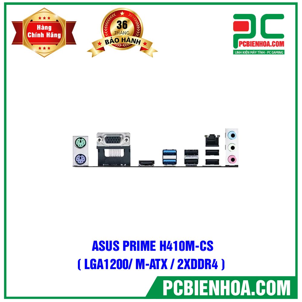 Main ASUS PRIME H410M-CS ( LGA1200/ M-ATX / 2XDDR4 )