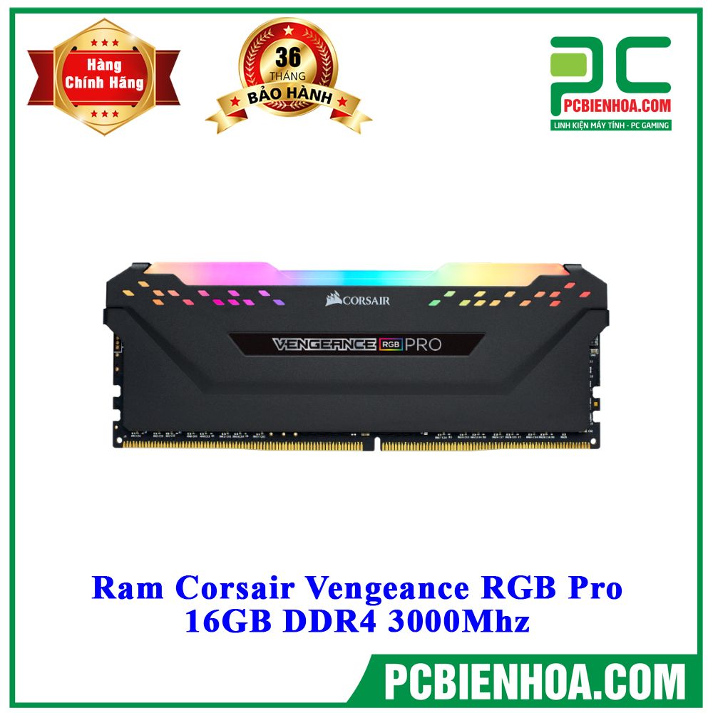 Ram Corsair Vengeance RGB Pro 16GB DDR4 3000Mhz