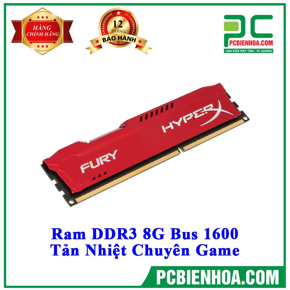 Ram DDR3 8G Bus 1600 Tản Nhiệt Chuyên Game