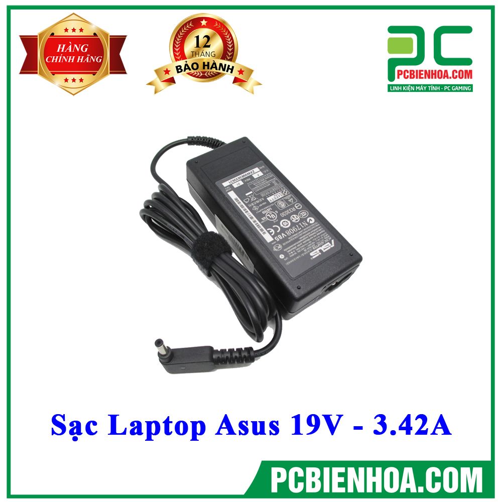 Sạc Laptop Asus 19V - 3.42A