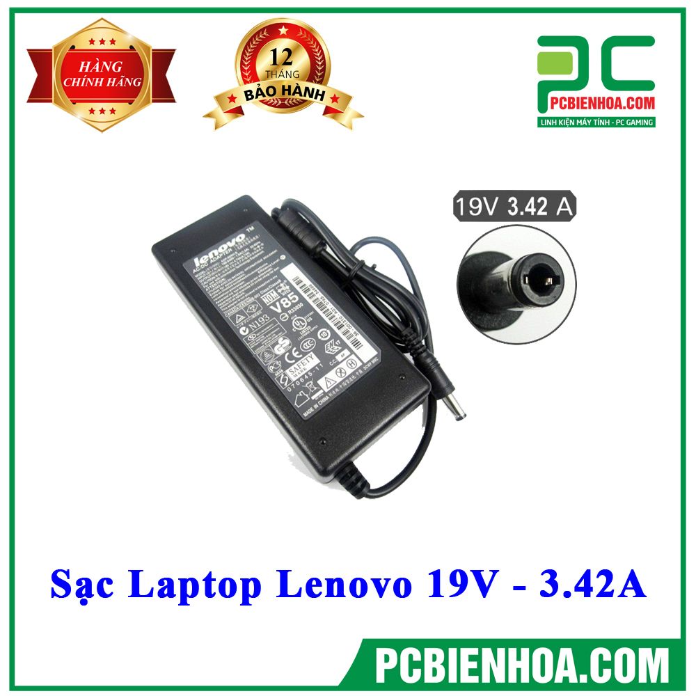 Sạc Laptop Lenovo 19V - 3.42A