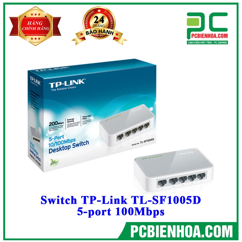 Switch TP-Link TL-SF1005D 5-port 100Mbps
