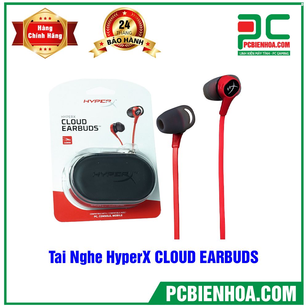TAI NGHE NHÉT TAI HYPERX CLOUD EARBUDS