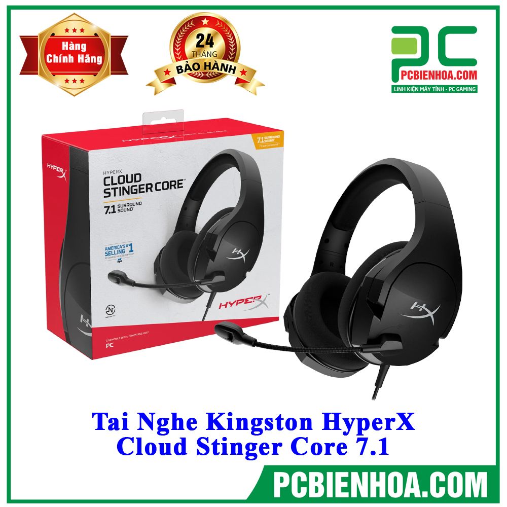 Tai Nghe Kingston HyperX Cloud Stinger Core 7.1