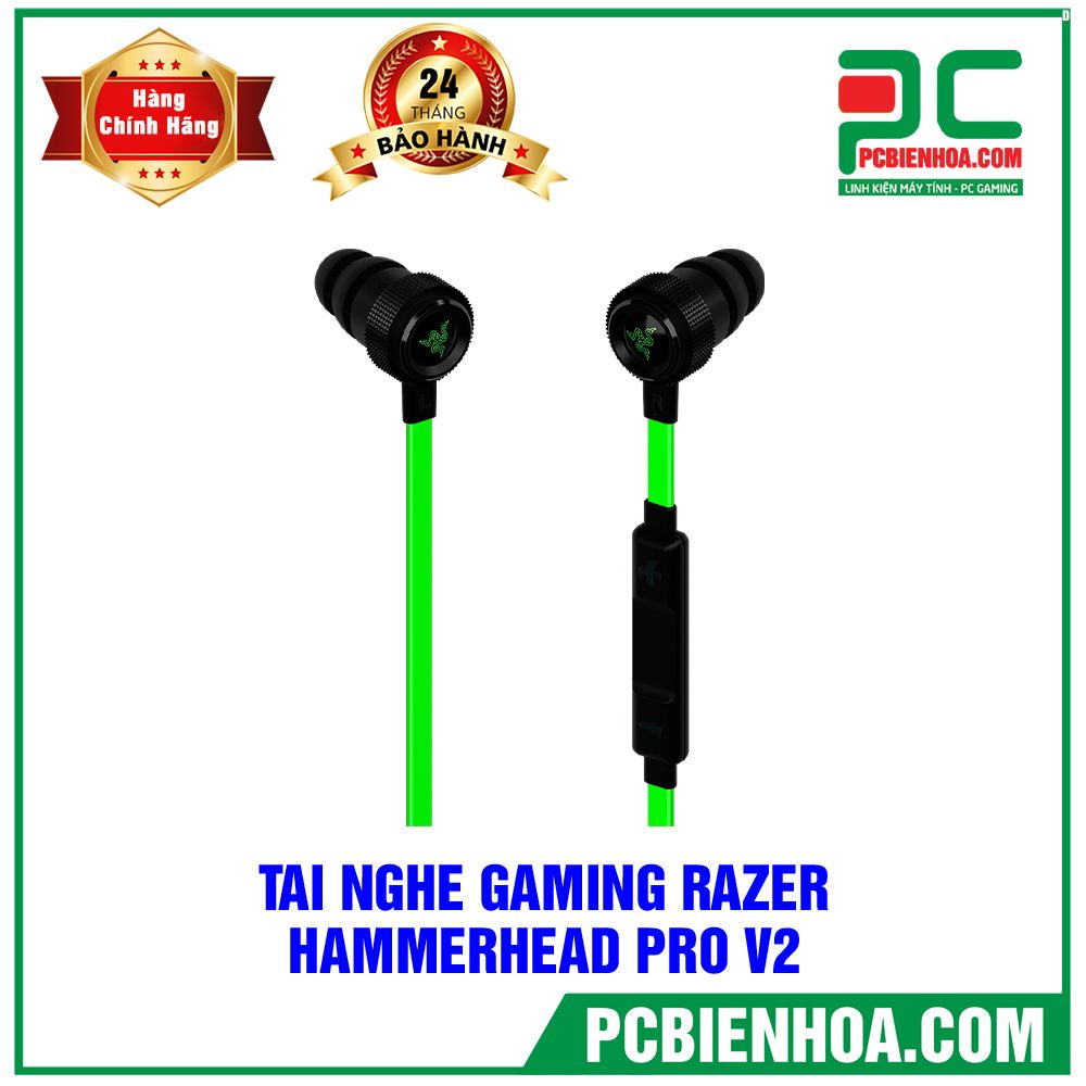 TAI NGHE GAMING NHÉT TAI RAZER HAMMERHEAD PRO V2