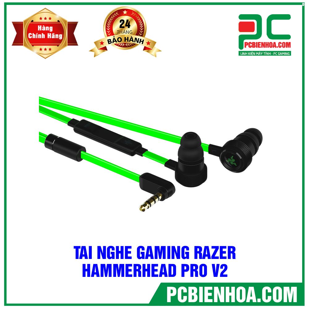 TAI NGHE GAMING NHÉT TAI RAZER HAMMERHEAD PRO V2