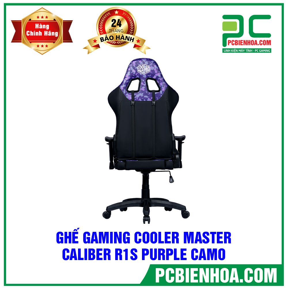 GHẾ GAMING COOLER MASTER CALIBER R1S - PURPLE CAMO