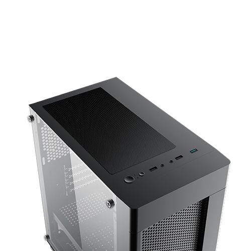 CASE Xigmatek AERO 2F (EN46591) - TẶNG KÈM 2 FAN RGB ( MINITOWER )