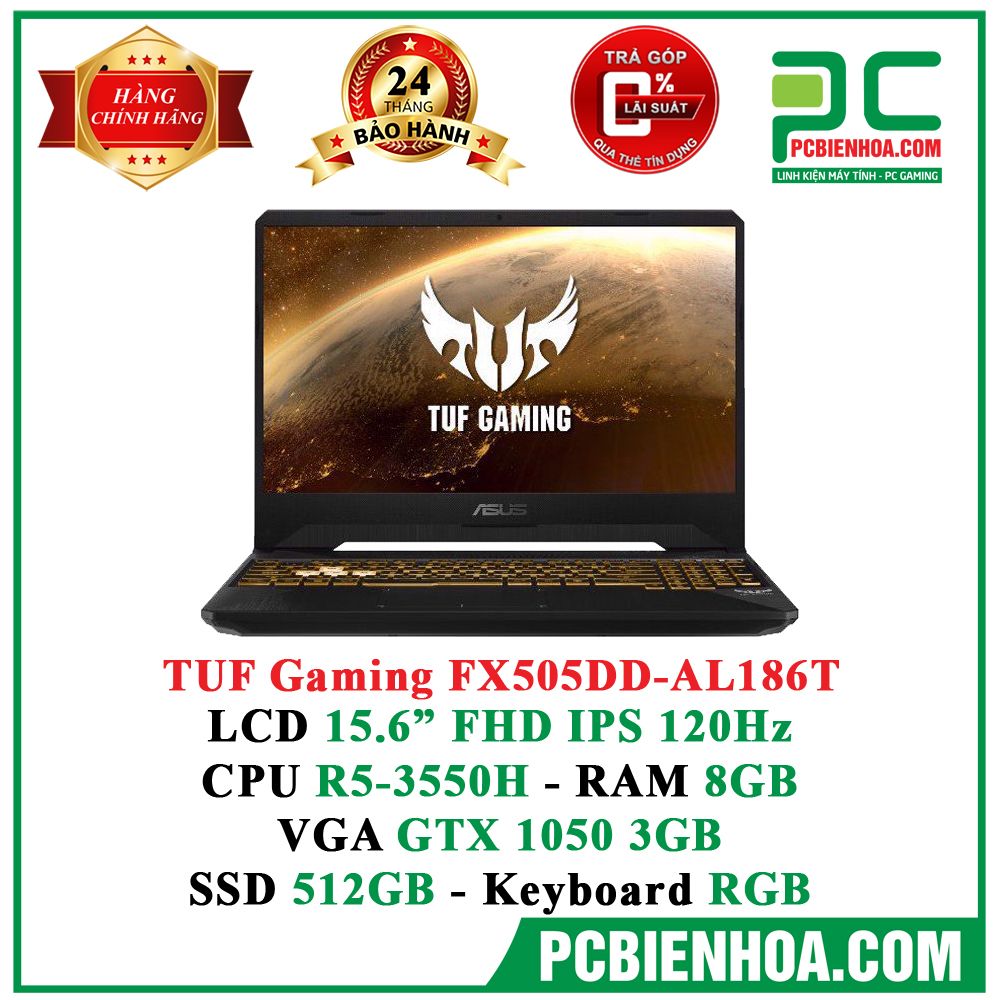 Laptop Asus TUF Gaming FX505DD-AL186T