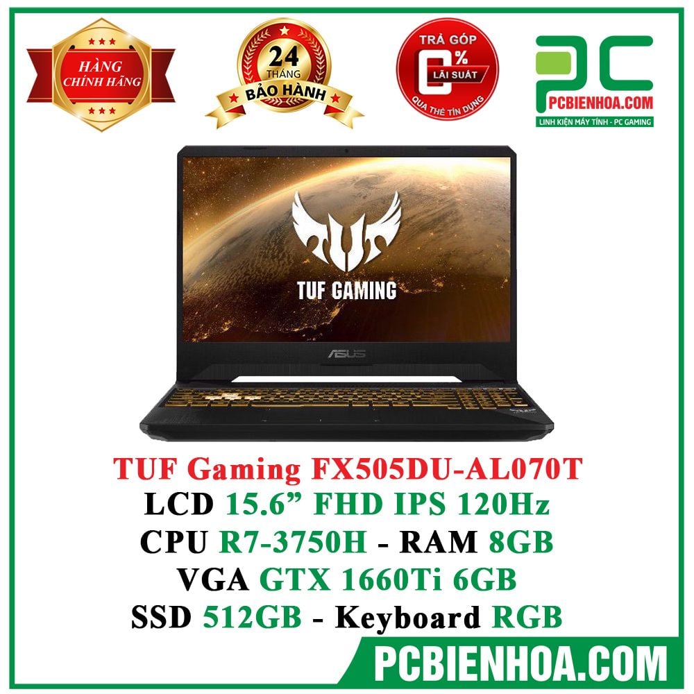 Laptop ASUS TUF Gaming FX505DU-AL070T
