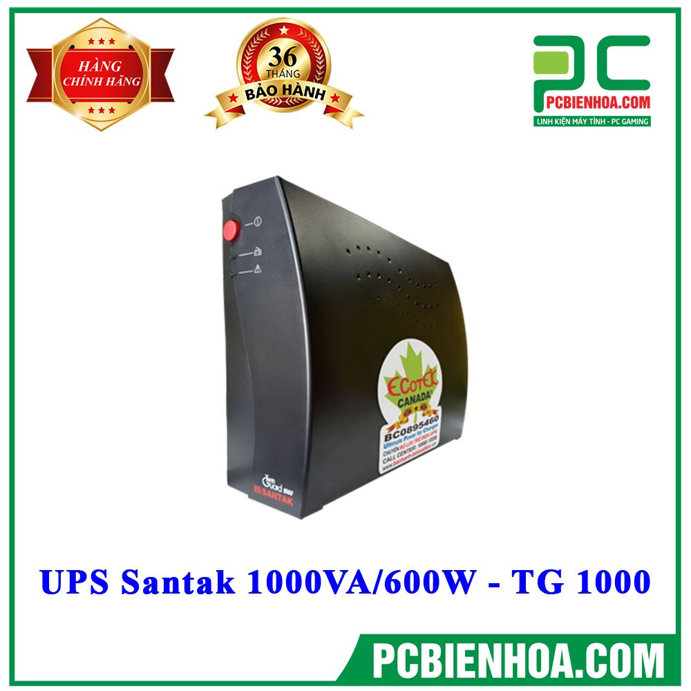 UPS Santak 1000VA/600W - TG 1000