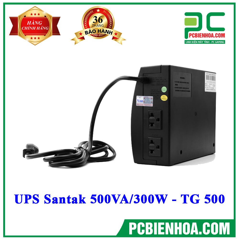 UPS Santak 500VA/300W - TG 500