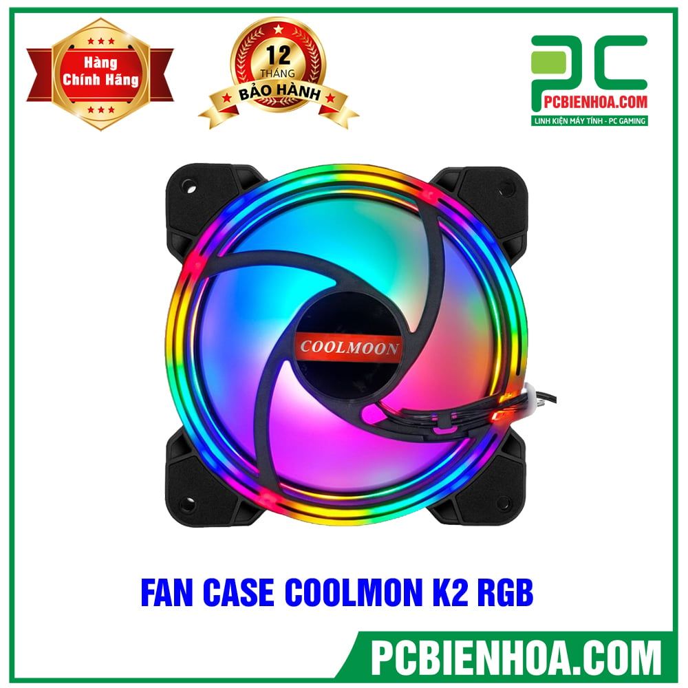FAN CASE COOLMOON K2 RGB