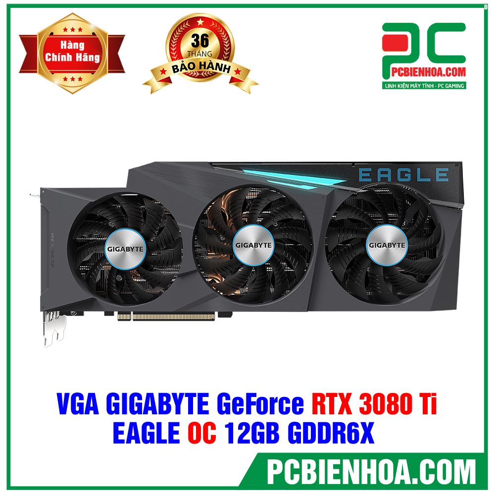 VGA GIGABYTE GeForce RTX 3080 Ti EAGLE OC 12G ( GV-N308TEAGLE OC-12GD ) (LIÊN HỆ ĐẶT HÀNG)
