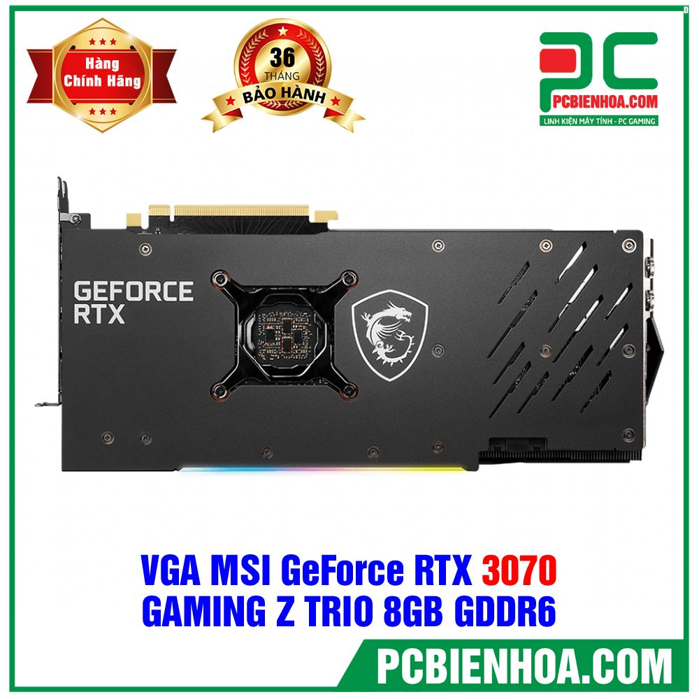 (TẠM HẾT HÀNG) VGA MSI GeForce RTX 3070 GAMING Z TRIO 8GB GDDR6