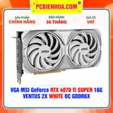  VGA MSI GeForce RTX 4070 Ti SUPER 16G VENTUS 2X WHITE OC GDDR6X 