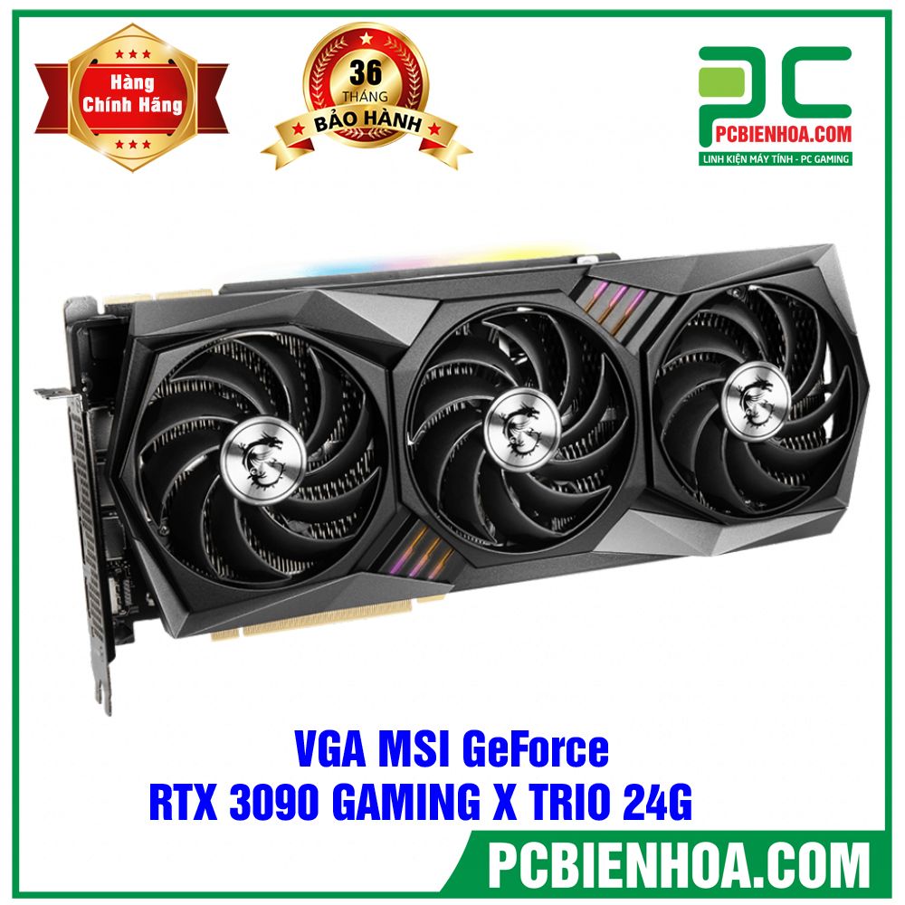 VGA MSI GeForce RTX 3090 GAMING X TRIO 24G