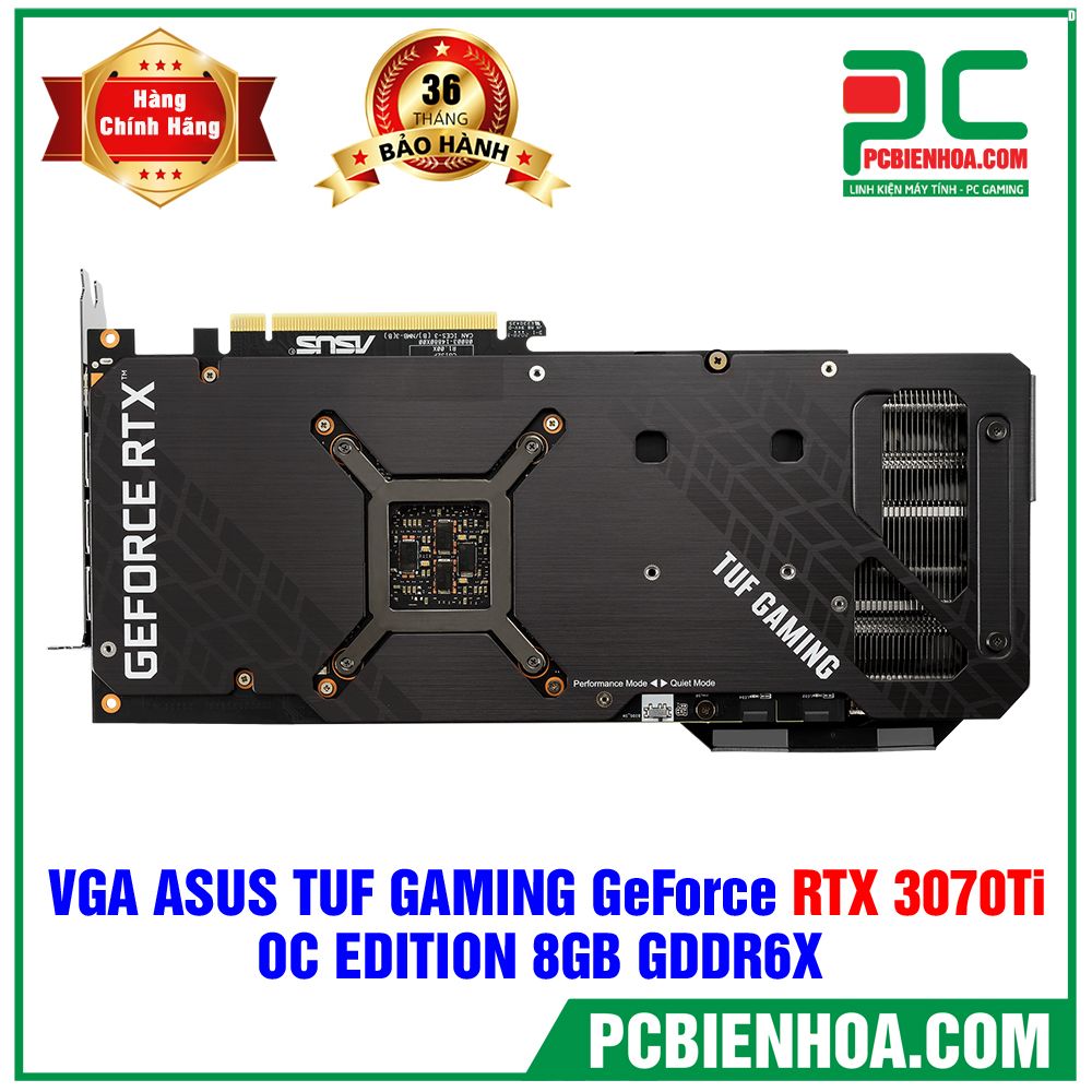 VGA ASUS TUF Gaming GeForce RTX 3070 Ti OC 8GB GDDR6X (TUF-RTX3070TI-O8G-GAMING)