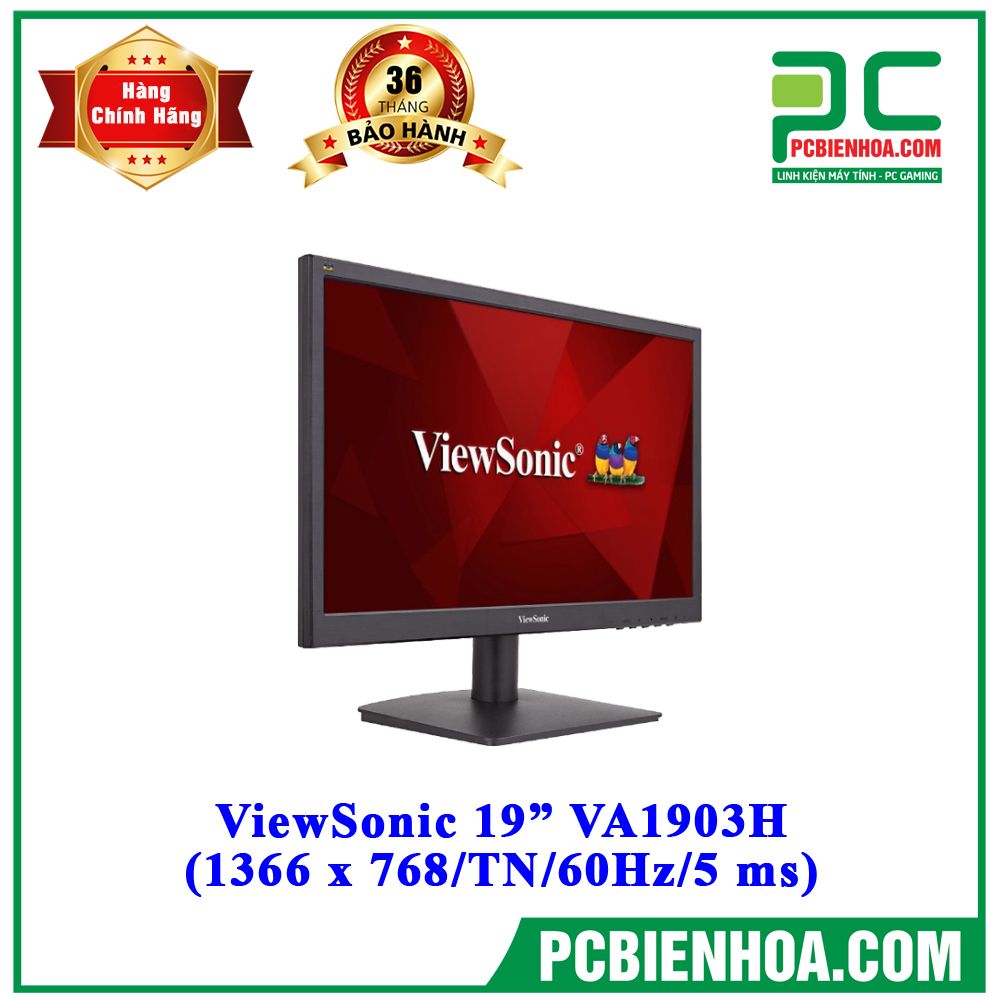Màn Hình ViewSonic 19 VA1903H (1366 x 768/TN/60Hz/5 ms)