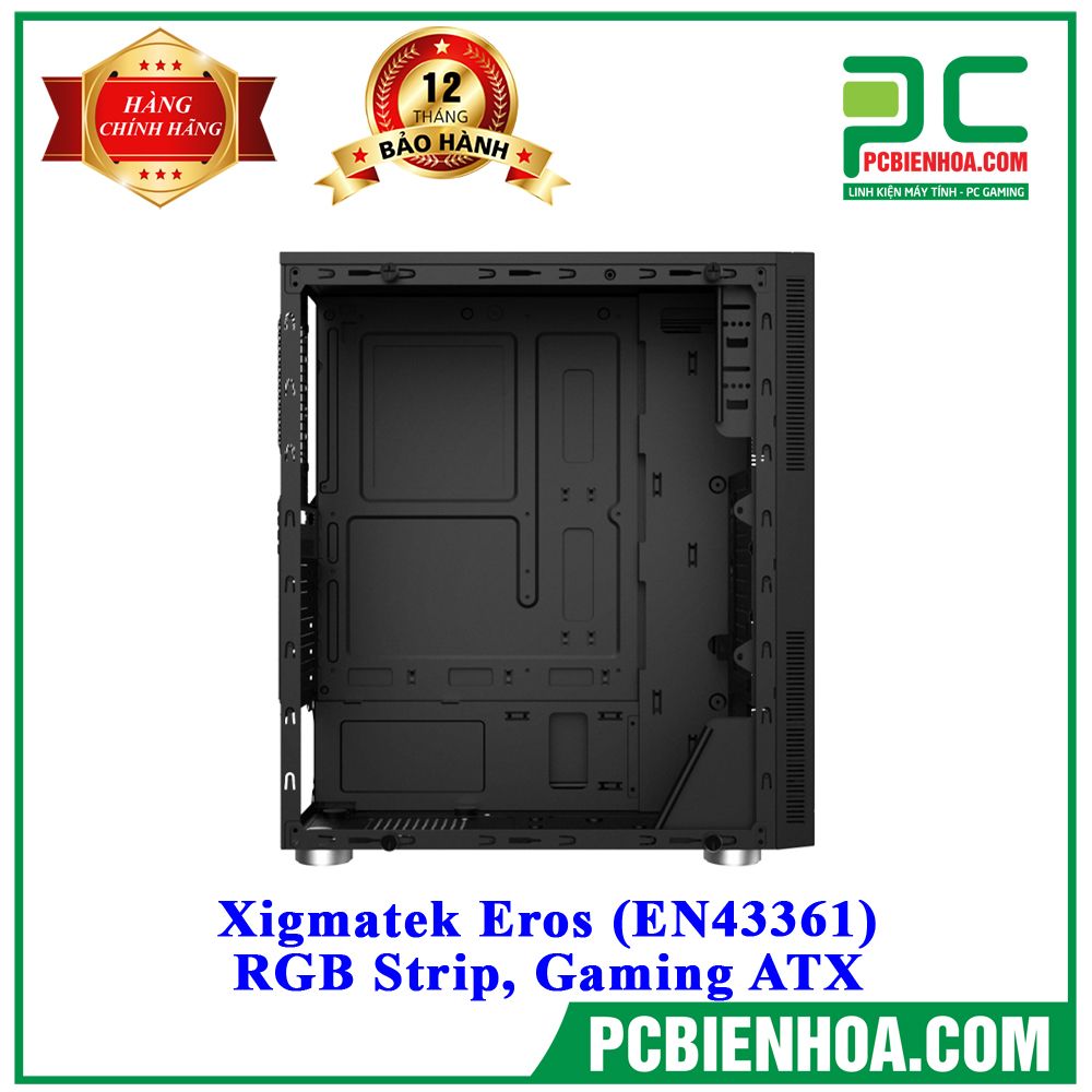 Xigmatek Eros (EN43361) - RGB Strip, Gaming ATX