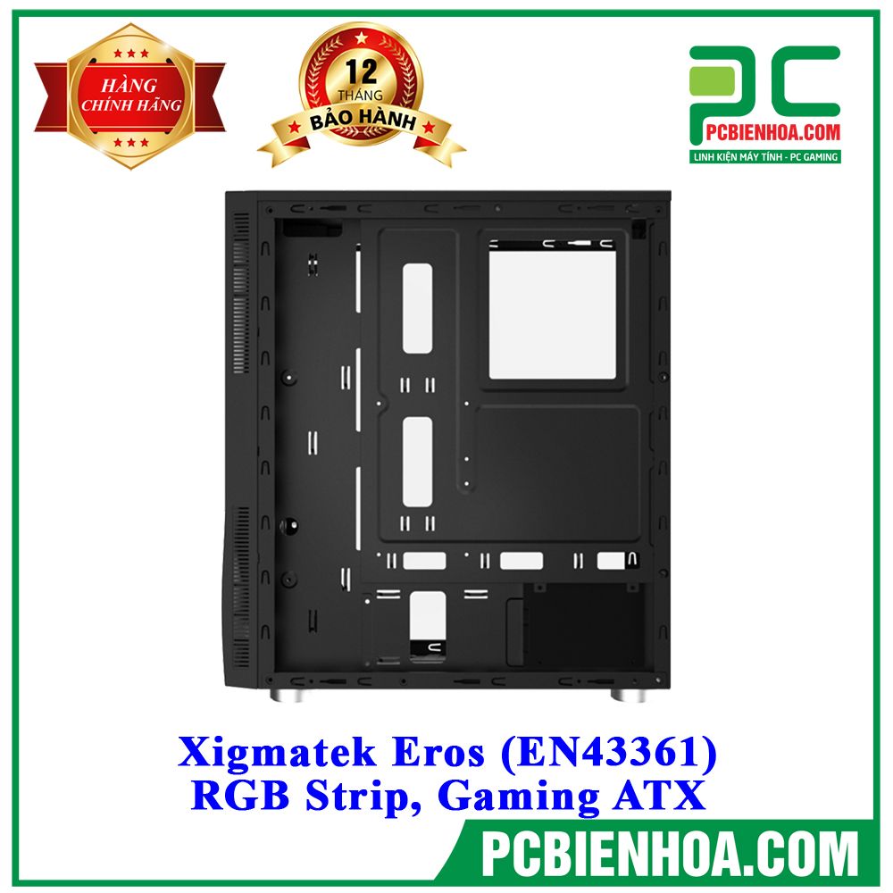 Xigmatek Eros (EN43361) - RGB Strip, Gaming ATX