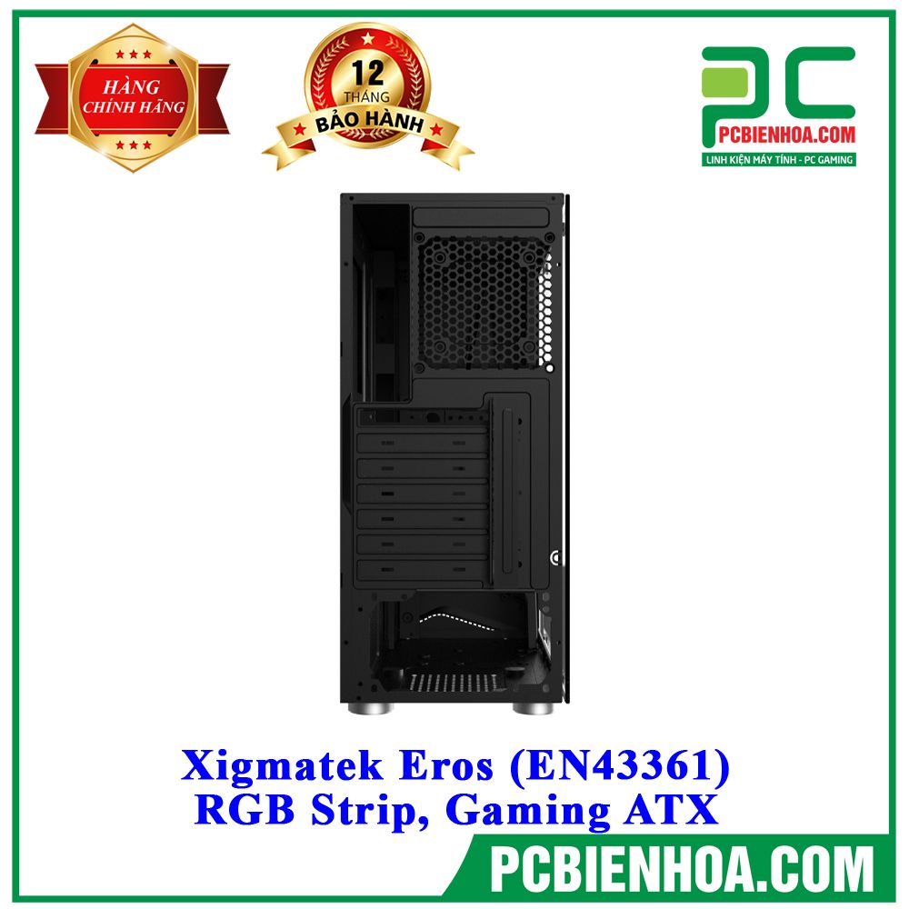 Xigmatek Eros (EN43361) - RGB Strip, Gaming ATX