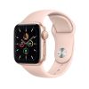 Apple Watch SE 44mm (4G) viền nhôm vàng - Dây cao su chính hãng