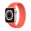 Apple Watch Series 6 40mm (GPS) viền nhôm vàng - Dây cao su chính hãng