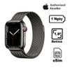 Apple Watch Series 7 45mm (4G) Viền thép dây thép