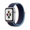 Apple Watch SE 44mm (4G) viền nhôm bạc - Dây vải thun chính hãng