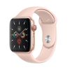 Apple Watch 5 44mm (4G) Viền Nhôm Vàng – Dây Hồng Chính hãng