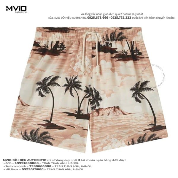 Short Palm Angels Be Cây Dừa PMFD002S23FAI 6110