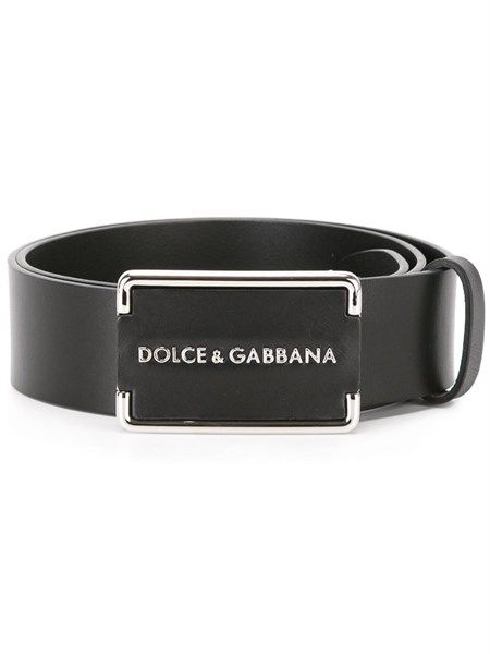 Belt Dolce Mặt Da Dây Đen/Xanh Bc4127 - Ac493