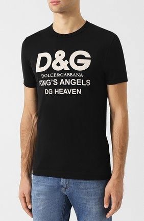 Phông Dolce Gabbana Đen Chữ King'S Angels G8Ivot Fu7Eq