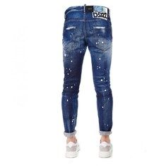 Jean Dsquared2 Xanh Skater S71Lb0590 Vảy Sơn