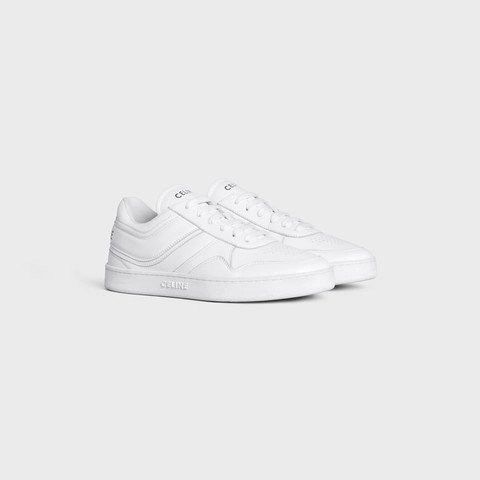 Sneaker Celine Trainer Calfskin Trắng 345813338C.01Op