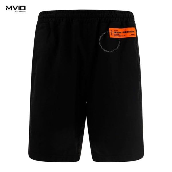 Short Heron Preston Đen Tag Cam Chất Gió Pha HMCL006F22 FAB001100