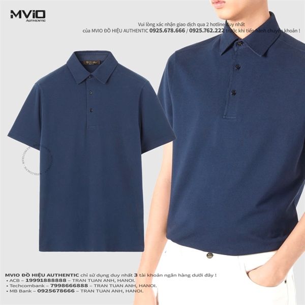 Polo Loro Piana Xanh Nhạt FAN5407 60578