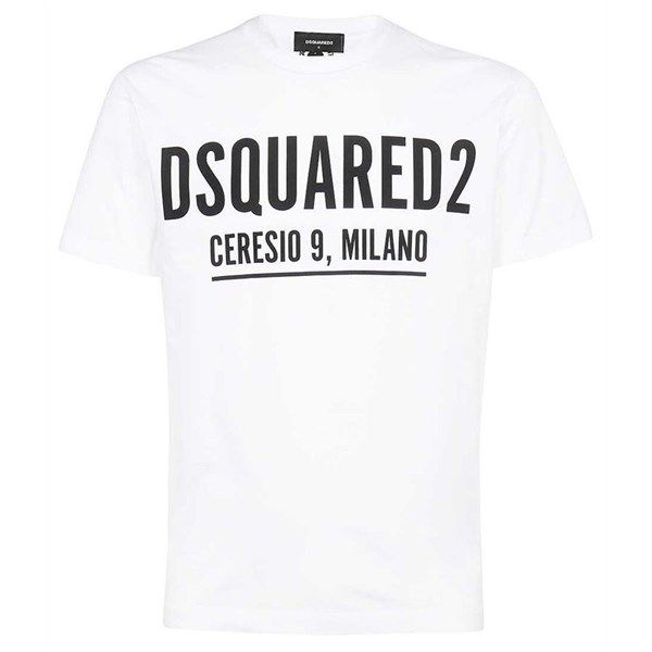 Phông Dsquared2 Trắng Chữ Ceresio 9 Milano