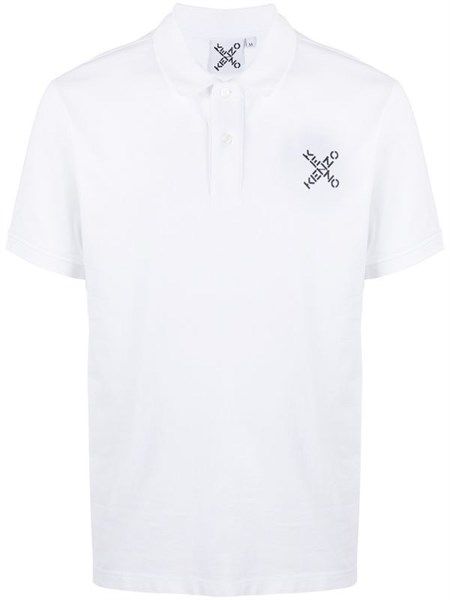 Polo Kenzo Sport Logo (X) Trắng