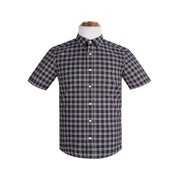 Sơ Mi Burberry Tím Kẻ Nhỏ Trắng 8003480