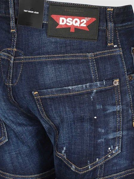 Jean Dsquared2 Tidy Biker Jeans - Blue S74Lb0714 S30342