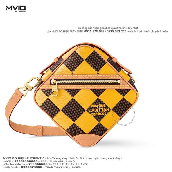 Túi Louis Vuitton Đeo Chéo Vàng Damier N40562