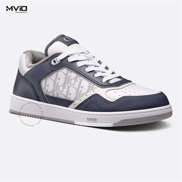 Sneaker Dior B27 Navy White Vân Oblique